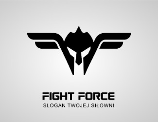 Projekt graficzny logo dla firmy online Fight Force Sparta